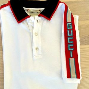 Gucci boys polo